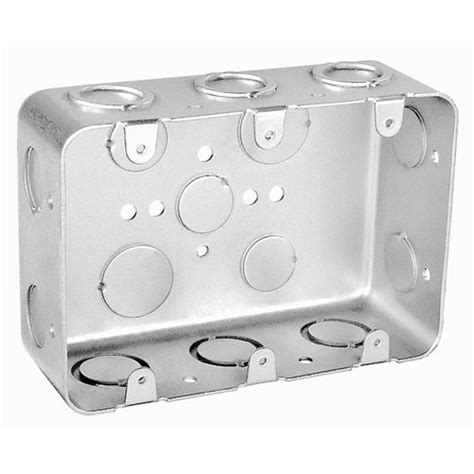 junction box cover metal|3 gang electrical box cover.